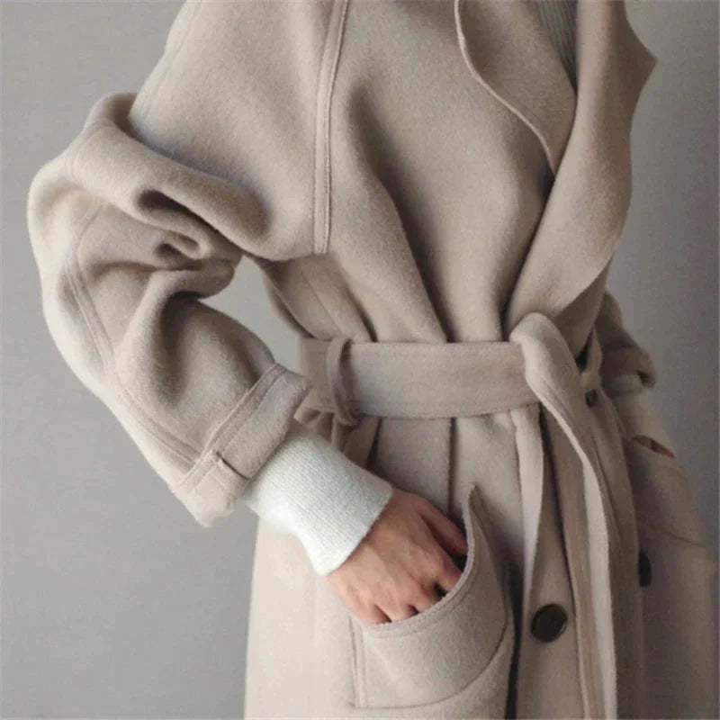 Elowen Long Wool Coat
