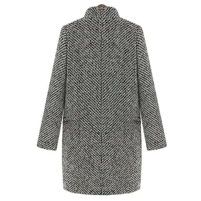 Sybil Elegant Long Wool Coat