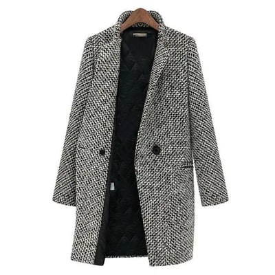Sybil Elegant Long Wool Coat
